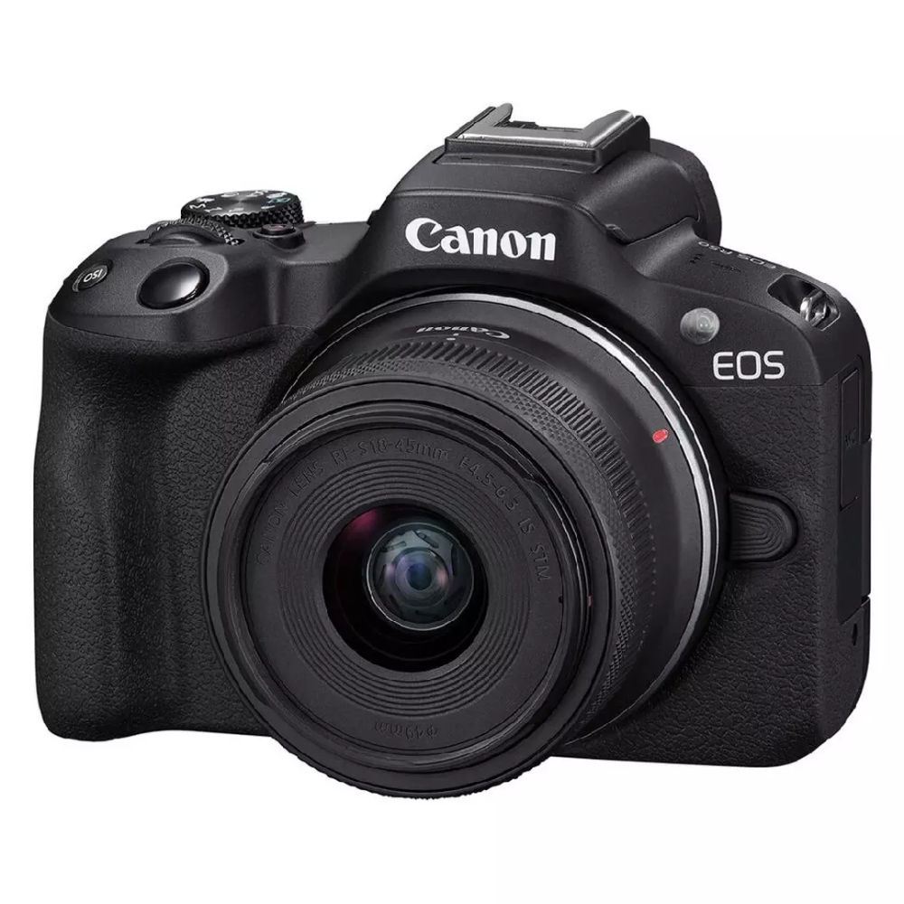 Canon EOS R50 Mirrorless Camera + RF-S 18-45mm f4.5-6.3 IS STM Lens